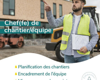 Chef(fe) de chantier/équipe